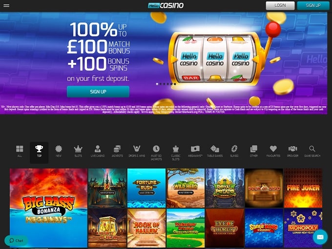 tg777 casino free spin